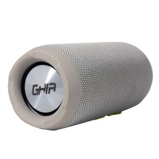 Bocina Bluetooth Bx600G Ghia Gris Resistente A Salpicaduras De Agua Ipx6 /Tws/ 5W X2/ Aux / Radio Fm/ Micro Sd Card/Usb