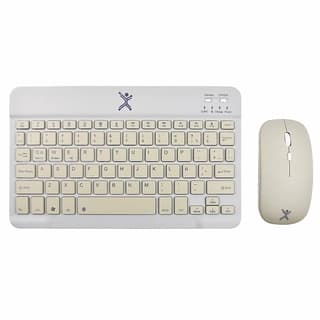 Kit De Teclado Y Mouse Perfect Choice Pc-201267 Bluetooth Inalámbrico Genova Color Gris |