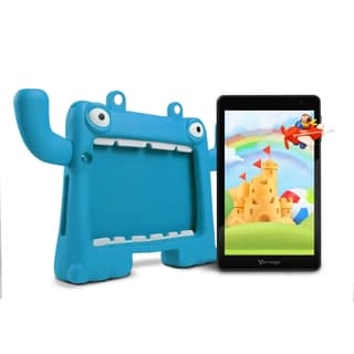 Tablet Vorago Pad-8-Kids-Bl Pulgadas Android 13 Quadcore 4Gb 64Gb Ips 2Mp 5Mp Wifi Bt Gms Funda Azul