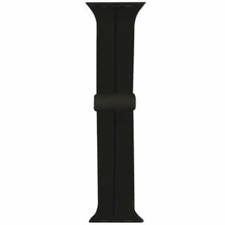 Correa Perfect Choice Pc-020554 Extensible De Silicona Para Smartwatch Color Negro | Compatibilidad Zhafiro Amber Y Citrine