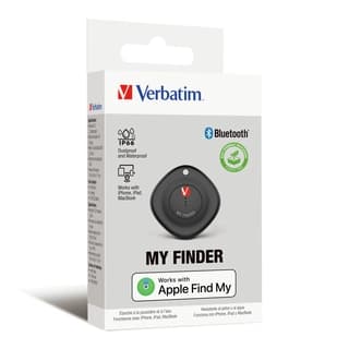 Localizador Verbatim My Finder Bluetooth 32130 Pieza Color Negro Sonido De Aviso Resistente Al Agua Y Polvo.