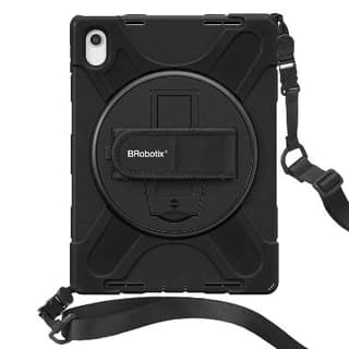 Fundas Para Tablets Brobotix 6005231 Protector C/Correa Uso Rudo Giro 360º P/Ipad 10.9 10Ma Generación C/Mica