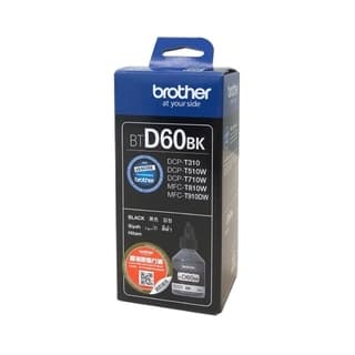 Botella De Tinta Brother Btd60Bk Negro Rendimiento Aproximado 5000 Páginas Compatible Con Dcpt220 Dcpt520Dw Dcpt720Dw Mfct920Dw