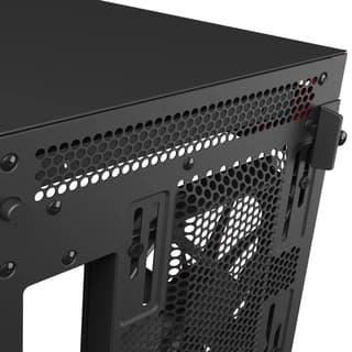 Gabinete Nzxt H710 Negro-Rojo Media Torre Mini Itx, Micro Atx, Atx, Eatx Cristal Templado Gamer
