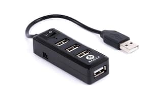 Hub Usb Naceb Technology Na-143 A Negro