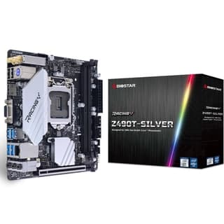 (Ra) Tarjeta Madre Biostar Z490A-Silver Ddr4 Hdmi Pcie M.2 10Th Intel 1200