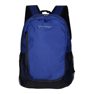 Mochila Vorago Bp-150 Ecológica Rpet Laptop 15.6 Pugladas Azul / Negro