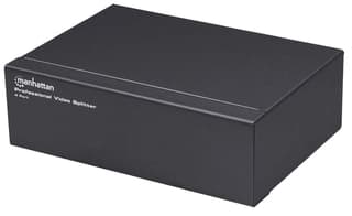 Splitter Manhattan 207348 Vídeo Profesional Multiplica Una Fuente De Señal Vga En Hasta Cuatro Salidas
