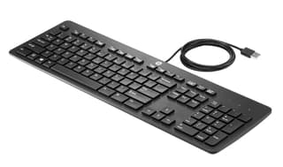 Teclado Hp Slim Business Conectividad Usb Negro