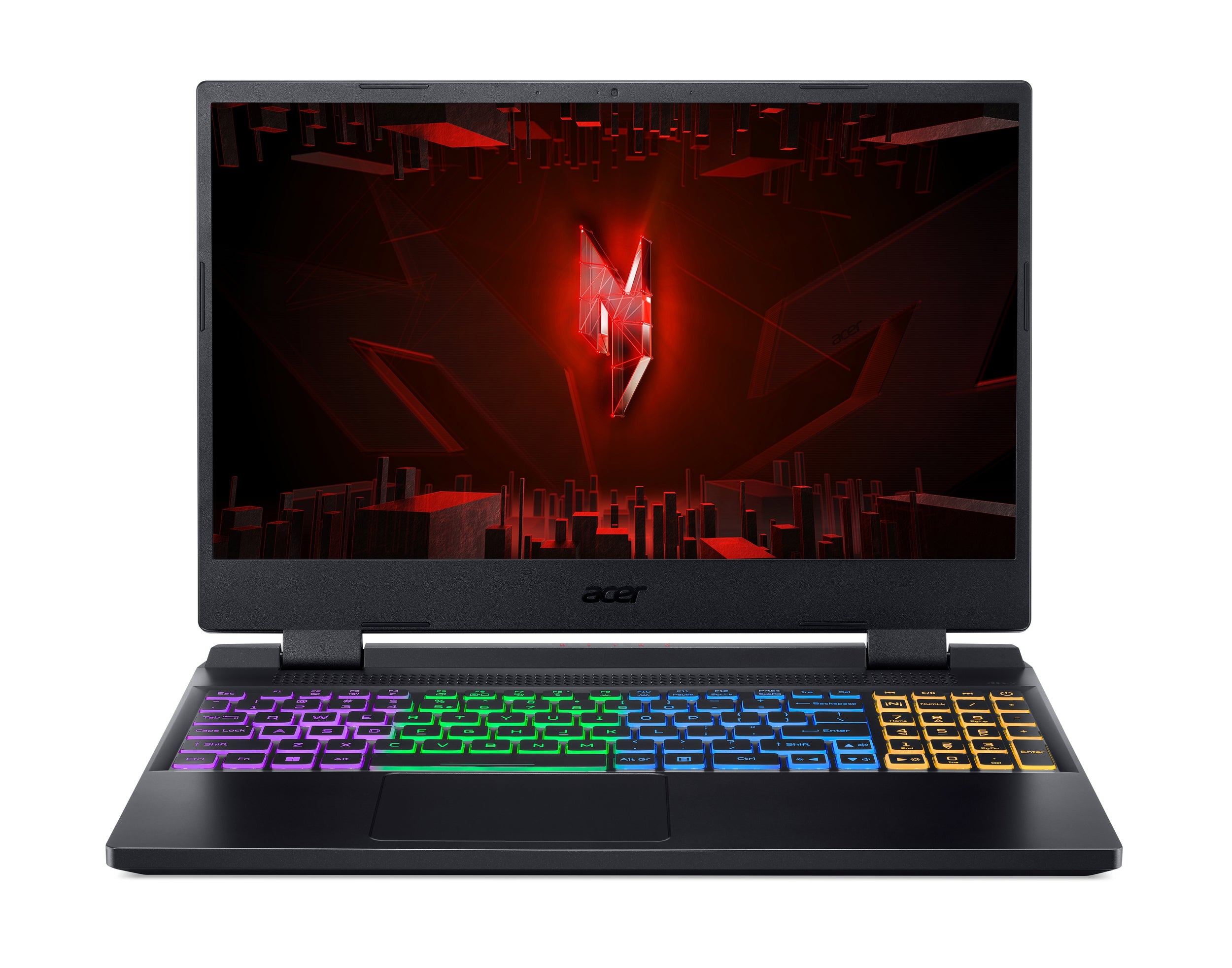 Laptop Acer An515-46-R5Xn Gamer Nitro V Ryzen 7 6800H; 16Gb Tb Ssd Rtx3070Ti Win 11H; 15.6 Teclado Rgb En Inglés Año De Garantía Equipo Importación.