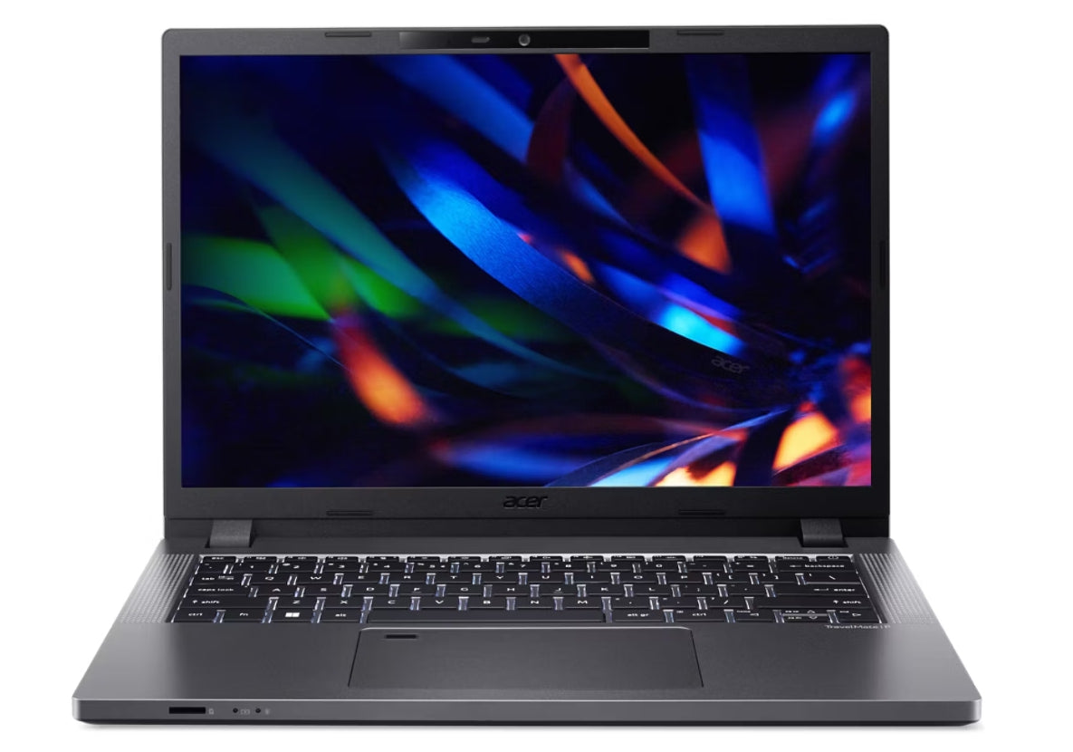 Laptop Acer Travelmate P2 14 Tmp214-55-7087, Core I7-1355U, 16Gb, 512Gb, 14 Ips Wuxga, Win 11 Pro, Gris, 1 Año Garantia Seguro Contra Robo