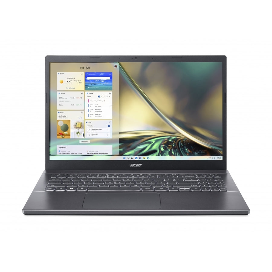 Laptop Acer Aspire 5 A515-57-72Fp, Core I7-12650H, 16Gb, 512Gb, 15.6 Pulgdas Fhd, Win 11 Pro, Gris Acero 1 Año Garantia Seguro Contra Robo