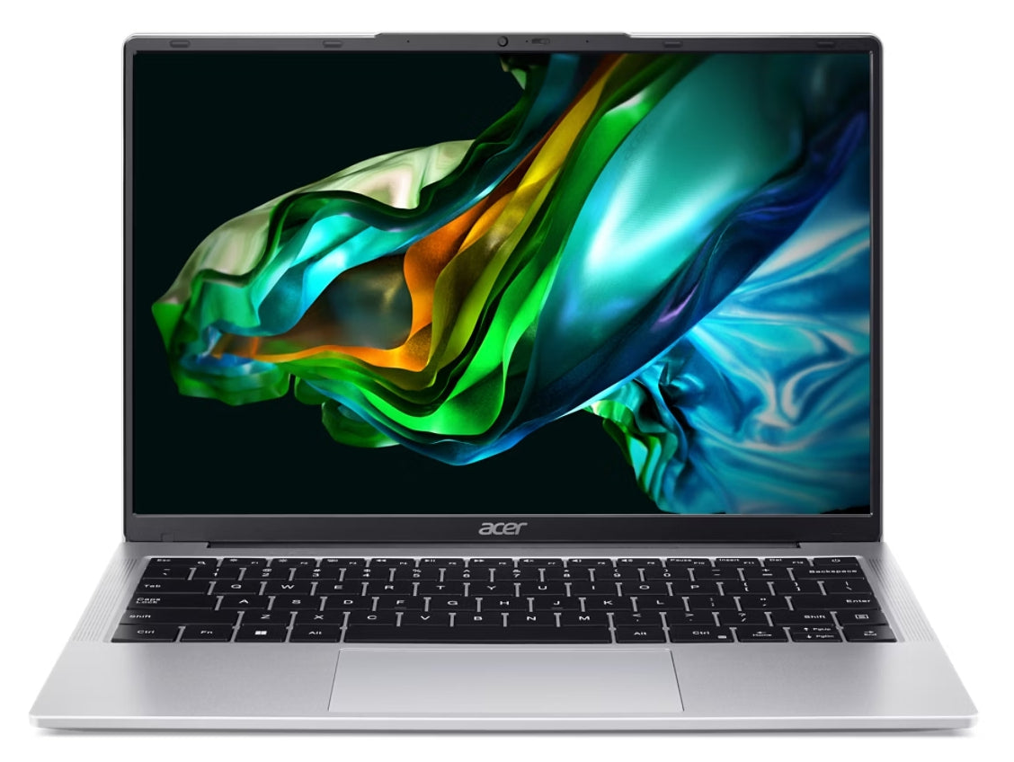Laptop Acer Aspire Lite 14 Al14-31P-353Y, Core I3-N300, 8Gb, 512Gb, 14 Pulgadas Wuxga, Win 11 Home, Plata, 1 Año Garantia Seguro Contra Robo