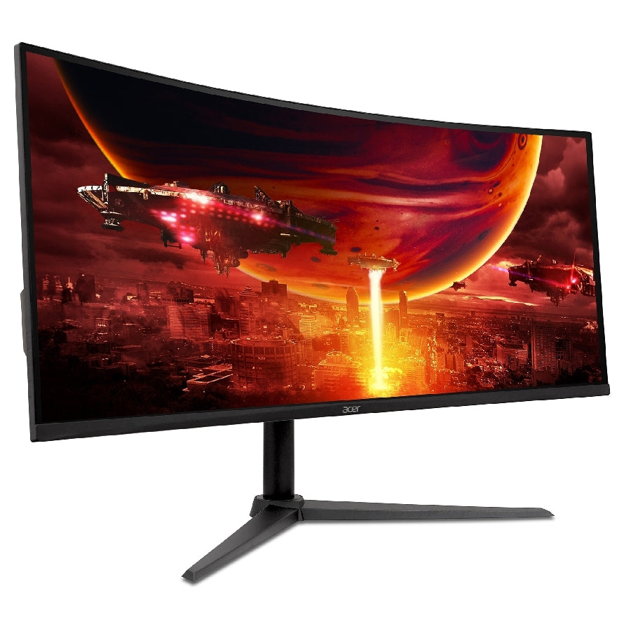 Monitor Gamer Curvo Acer Nitro Xz342Cu V3 34 Pulgadas Uhd 3440X1440 Va Hdmi 3440X1440@100Hz Incluye Hdmi Y Displayport 3 Anos De Garantia