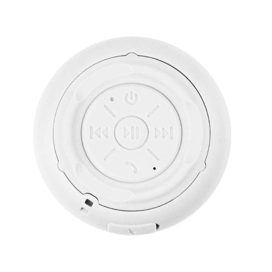 Bocinas Glee Tiny Ap410 Acteck / Bluetooth 5.0 / Tws / Proteccion Contra Agua Ipx7 / 5W / Usb C / Recargable 8Hrs / Blanco / Ac-935074