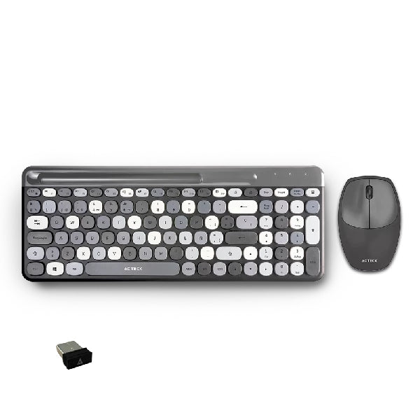 Kit De Teclado Y Mouse Acteck Mk470 Inalámbricos 2.4Hz Creator Chic Advanced Series