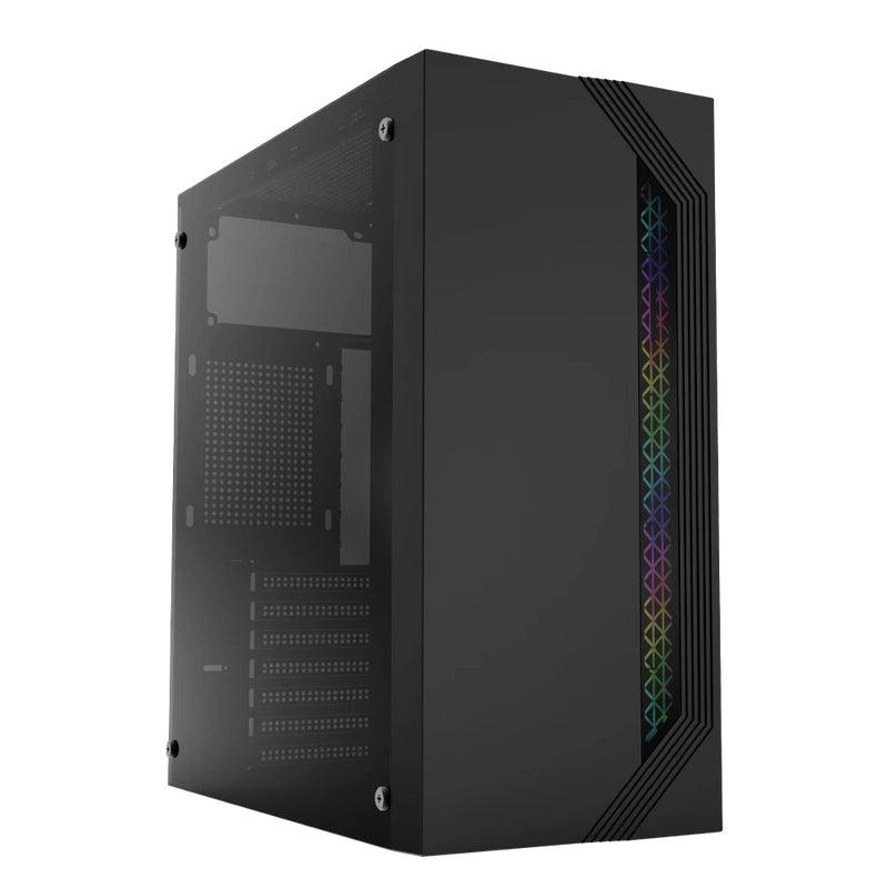 Gabinete Gaming Acteck Gm434 Micro Torre Viken Advanced Serie