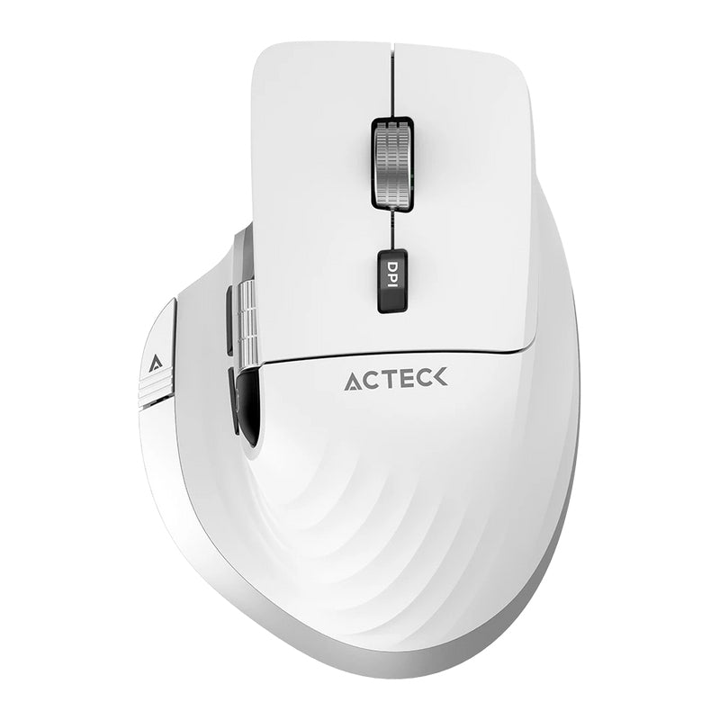 Mouse Acteck Mi780 Inalámbrico Vertical Profesional Virtuos Scroll Horizontal Ultra Fast De Acero