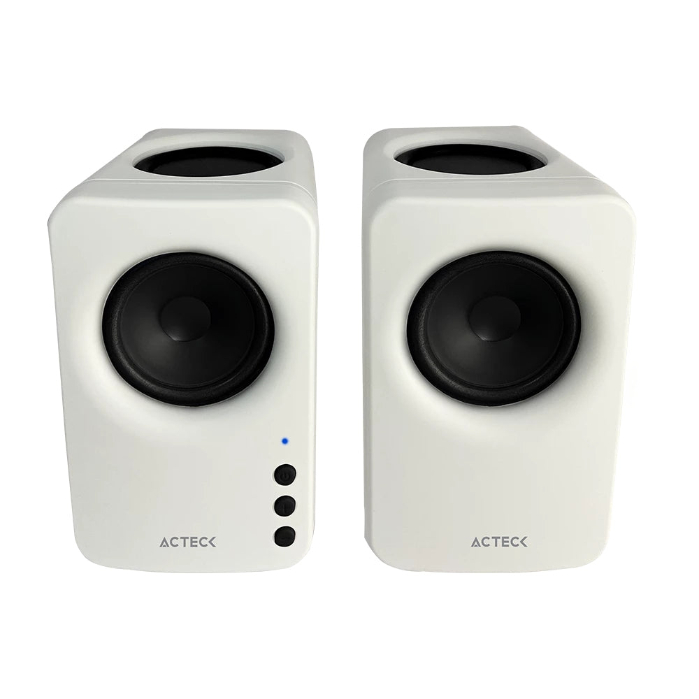 Bocinas Acteck Bs475 Bluetooth Dynamic Exact Mini Advance Series Sonido Estéreo 2.0Potencia 10W Rms Conexiones: 5.3V Auxiliar Adaptador De Corrient