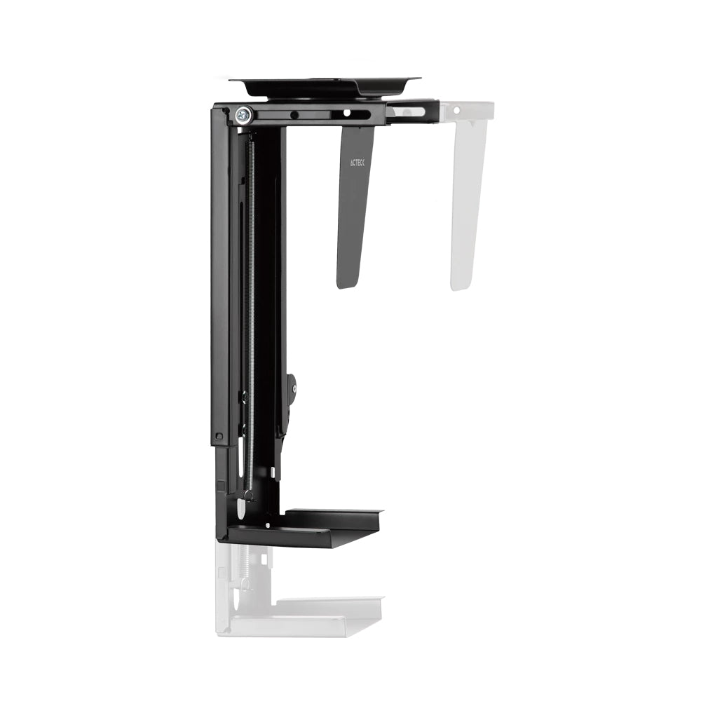 Soporte Para Gabinete Acteck Bc434 Vault Bow Pro Advanced Series Rotación Ajustable 180° Soporta Hasta 10Kg Color Negro. Ac-936