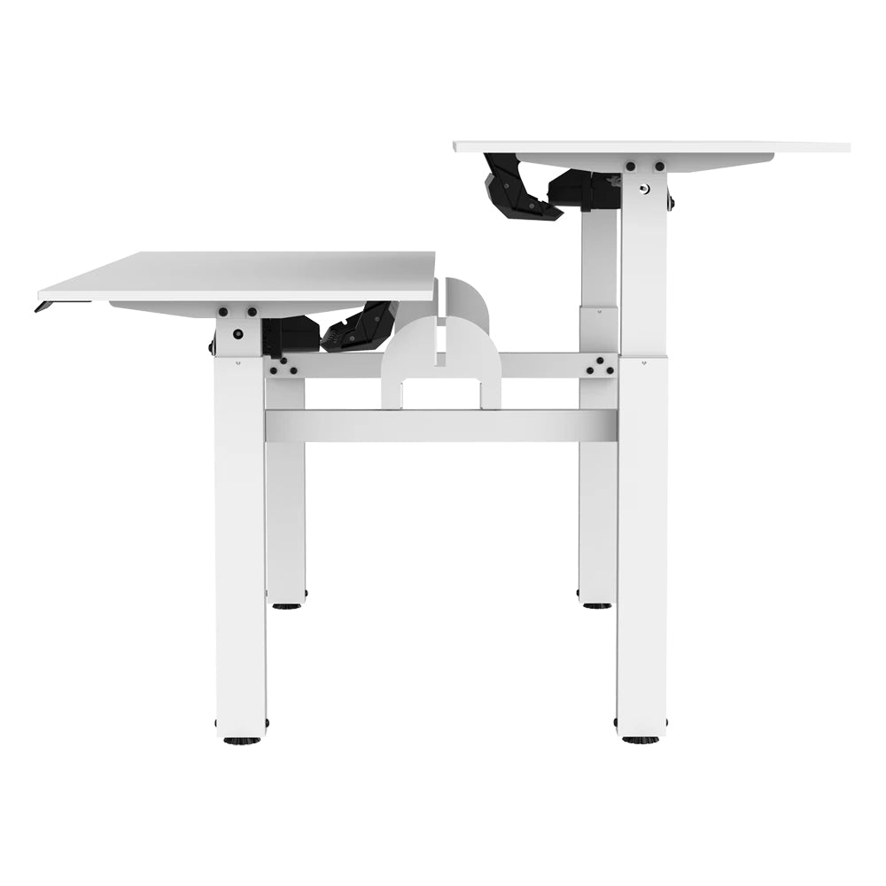 Escritorio Acteck Ergo Desk V2 Ed727 / Ergonomico / Doble Altura / Control Inteligente / Altura Ajustable / Max 80 Kg Estatico / Acero - Abs - Aglomerado / Blanco / Ac-937276