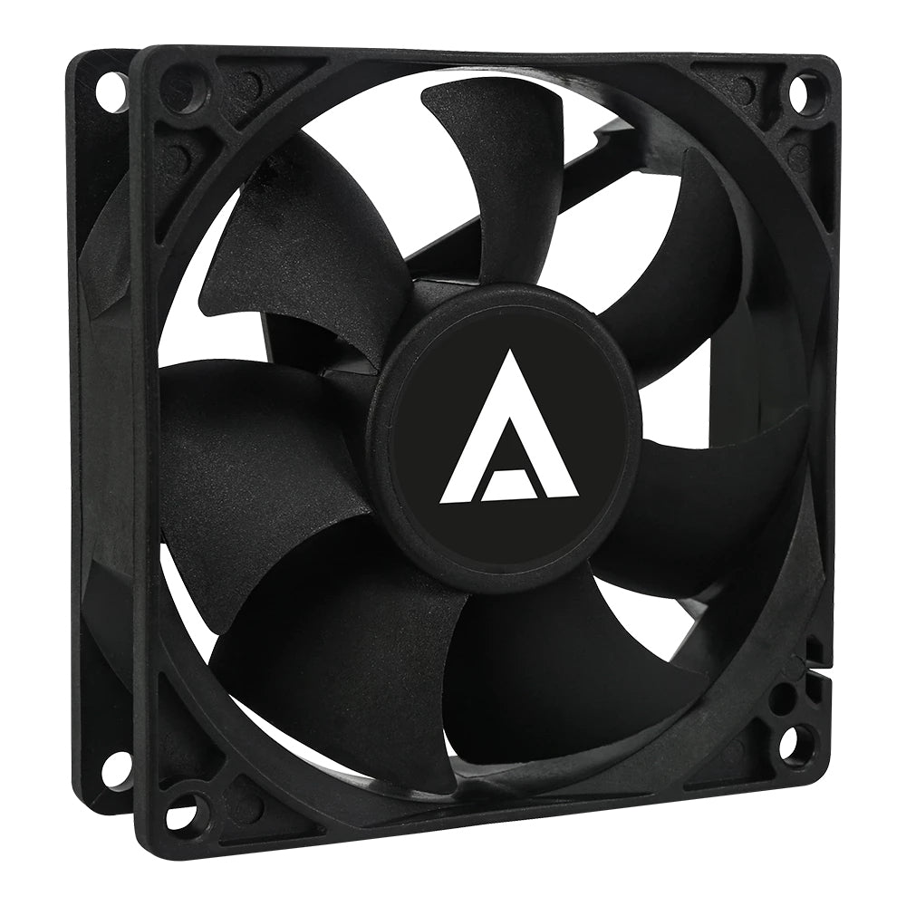 Ventilador Acteck Vg80 Polar Eg De Aire 7 Aspas Velocidad 1800Rpm Silencioso 21.6 Db Flujo 21.8Cfm Rodamiento Hidraulico Medida