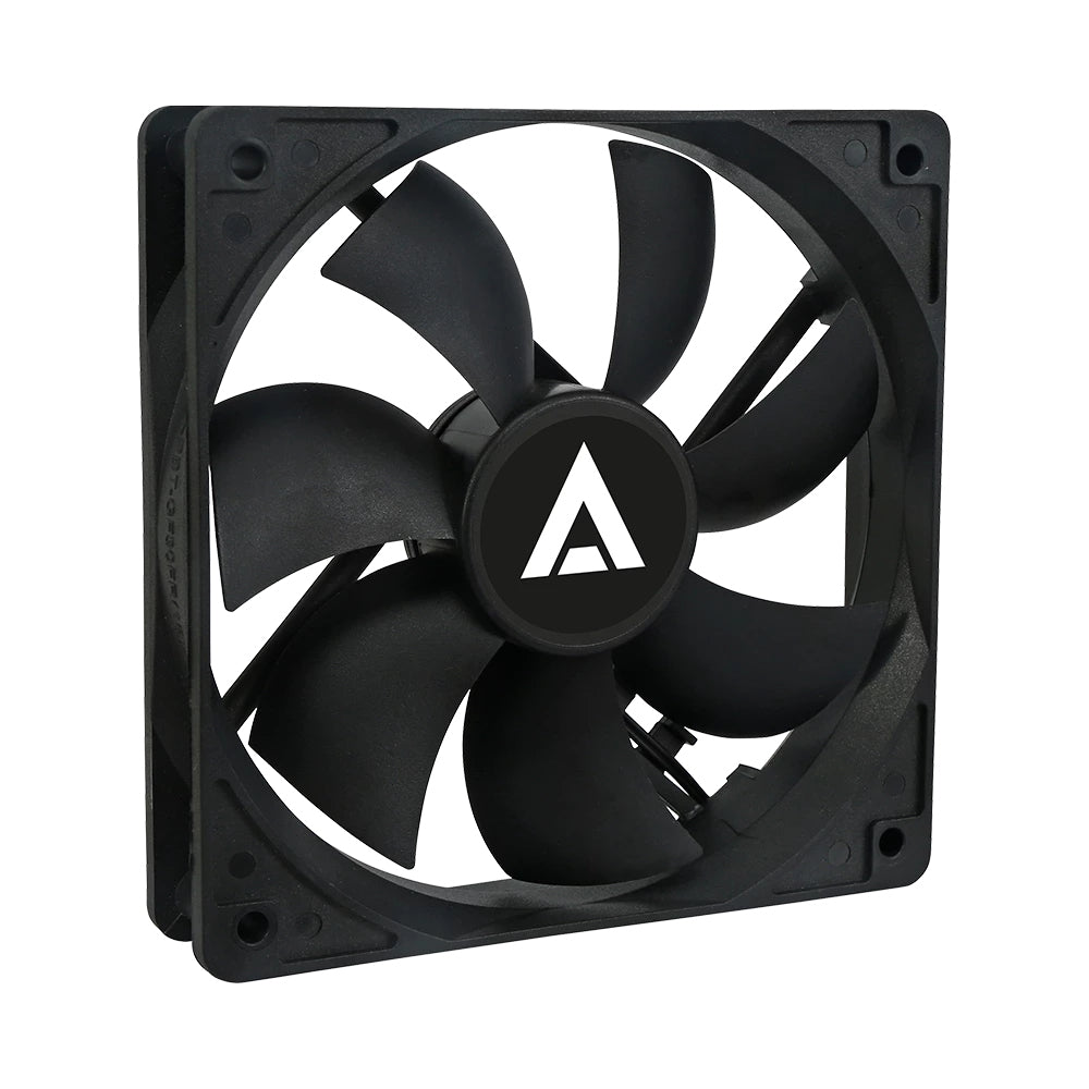 Ventilador Acteck Vg120 Polar Eg De Aire 7 Aspas Velocidad 1200Rpm Silencioso 21.5 Db Flujo 39.25Cfm Rodamiento Hidraulico Medida