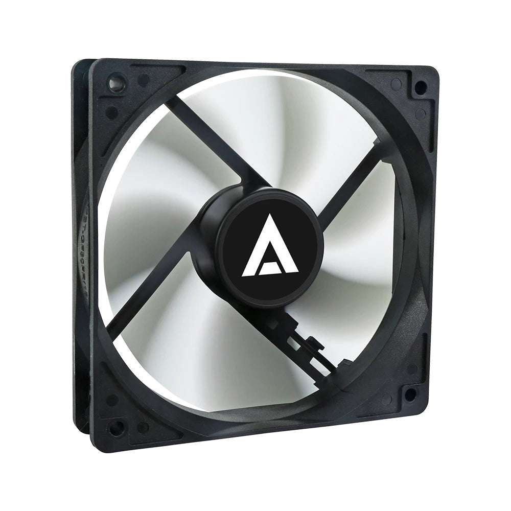 Ventilador Acteck Vg120 Polar Eg De Aire 7 Aspas Velocidad 1200Rpm Silencioso 21.5 Db Flujo 39.25Cfm Rodamiento Hidraulico Medida