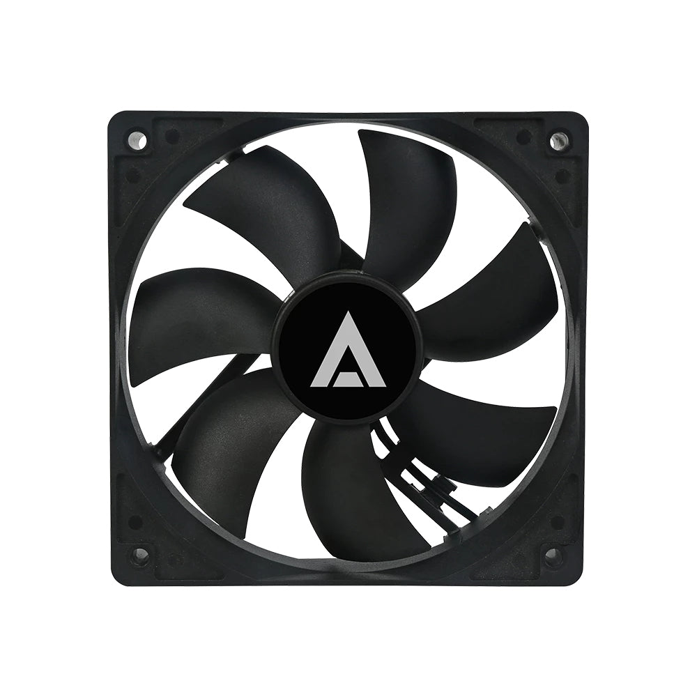 Ventilador Acteck Vg120 Polar Eg De Aire 7 Aspas Velocidad 1200Rpm Silencioso 21.5 Db Flujo 39.25Cfm Rodamiento Hidraulico Medida