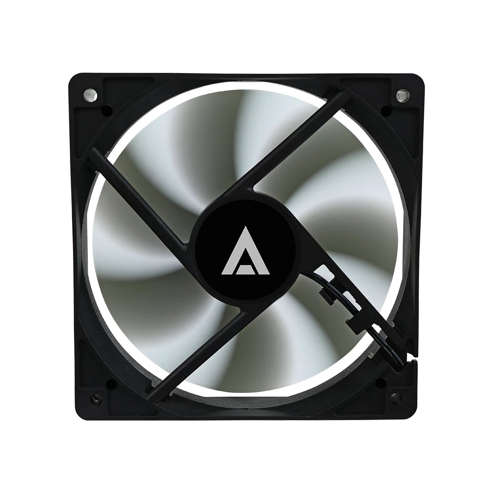 Ventilador Acteck Vg120 Polar Eg De Aire 7 Aspas Velocidad 1200Rpm Silencioso 21.5 Db Flujo 39.25Cfm Rodamiento Hidraulico Medida