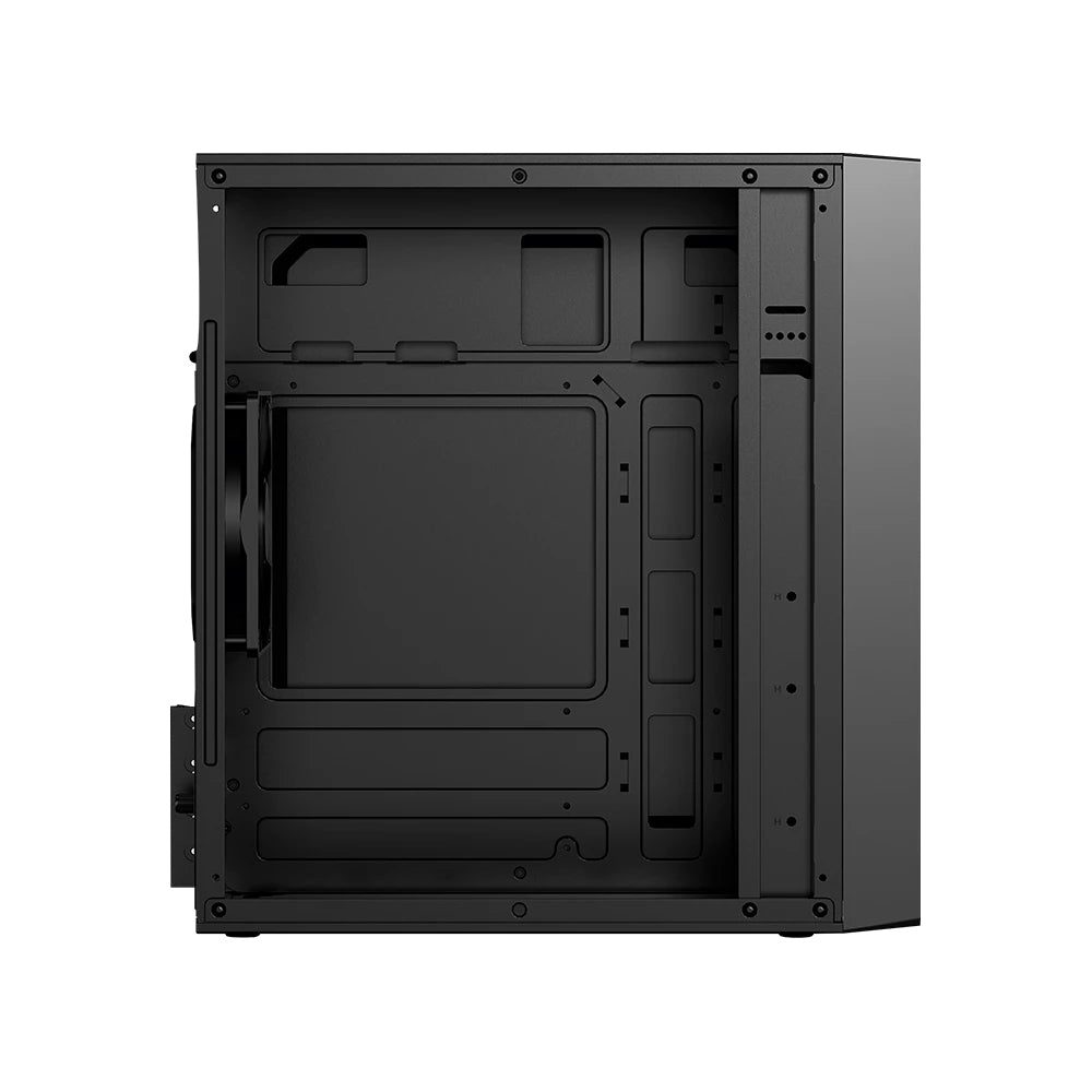 Gabinete Acteck Zenith Gi656 / Mini Torre / Mini Itx, Micro Atx / Fuente De Poder 500 W / 1 Ventilador 120Mm / Metal / 3 Años De Garantia / Negro / Ac-939263