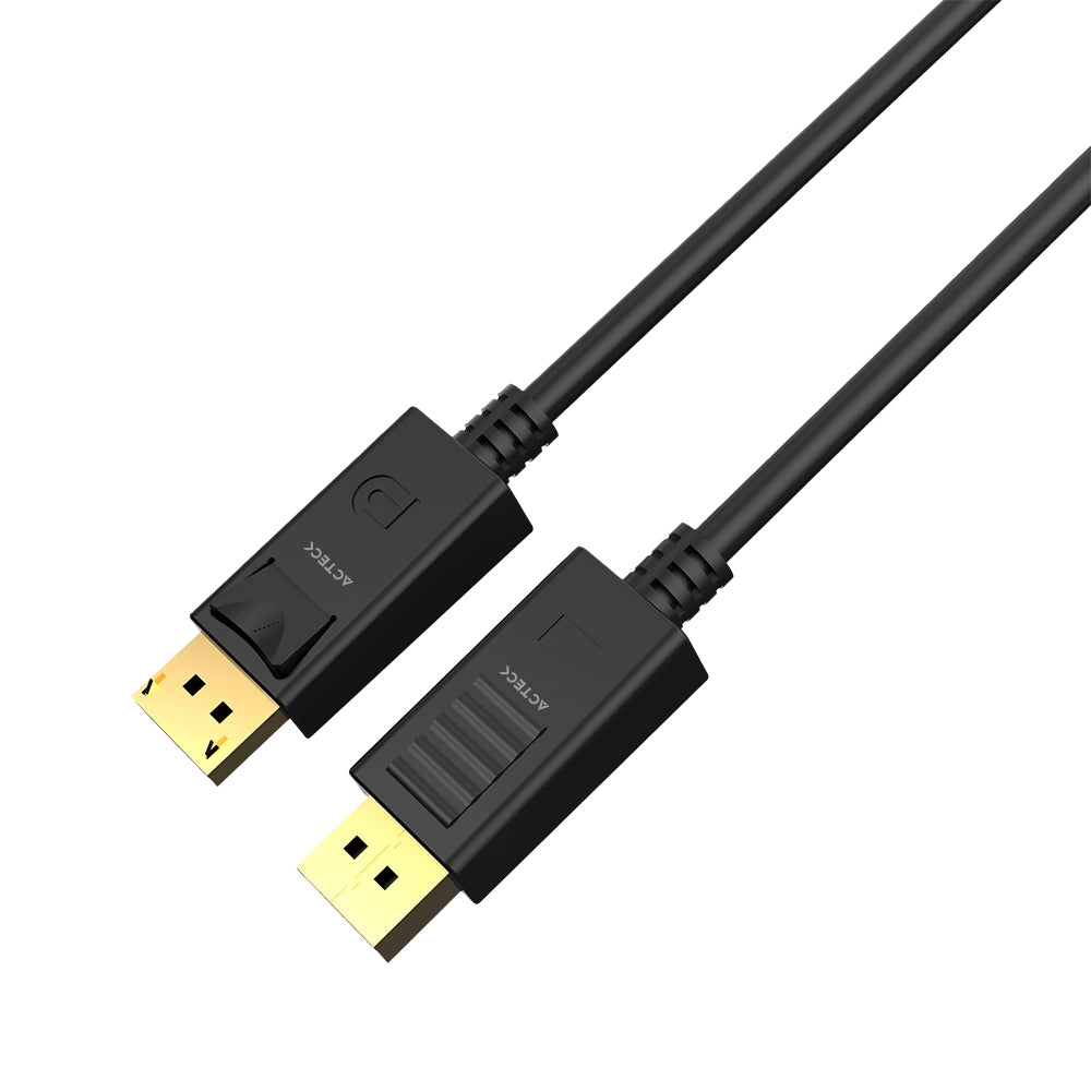 Cable Acteck Link Plus Dp422-1 / Display Port - Display Port / 4K / 60 Mhz / 17 Gbps / 1 M / Calibre 30 Awg / Negro / Ac-939805