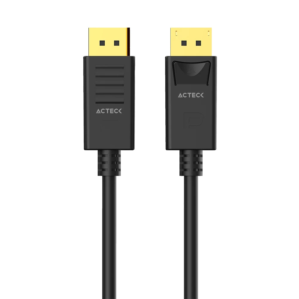 Cable Acteck Link Plus Dp422-1 / Display Port - Display Port / 4K / 60 Mhz / 17 Gbps / 1 M / Calibre 30 Awg / Negro / Ac-939805