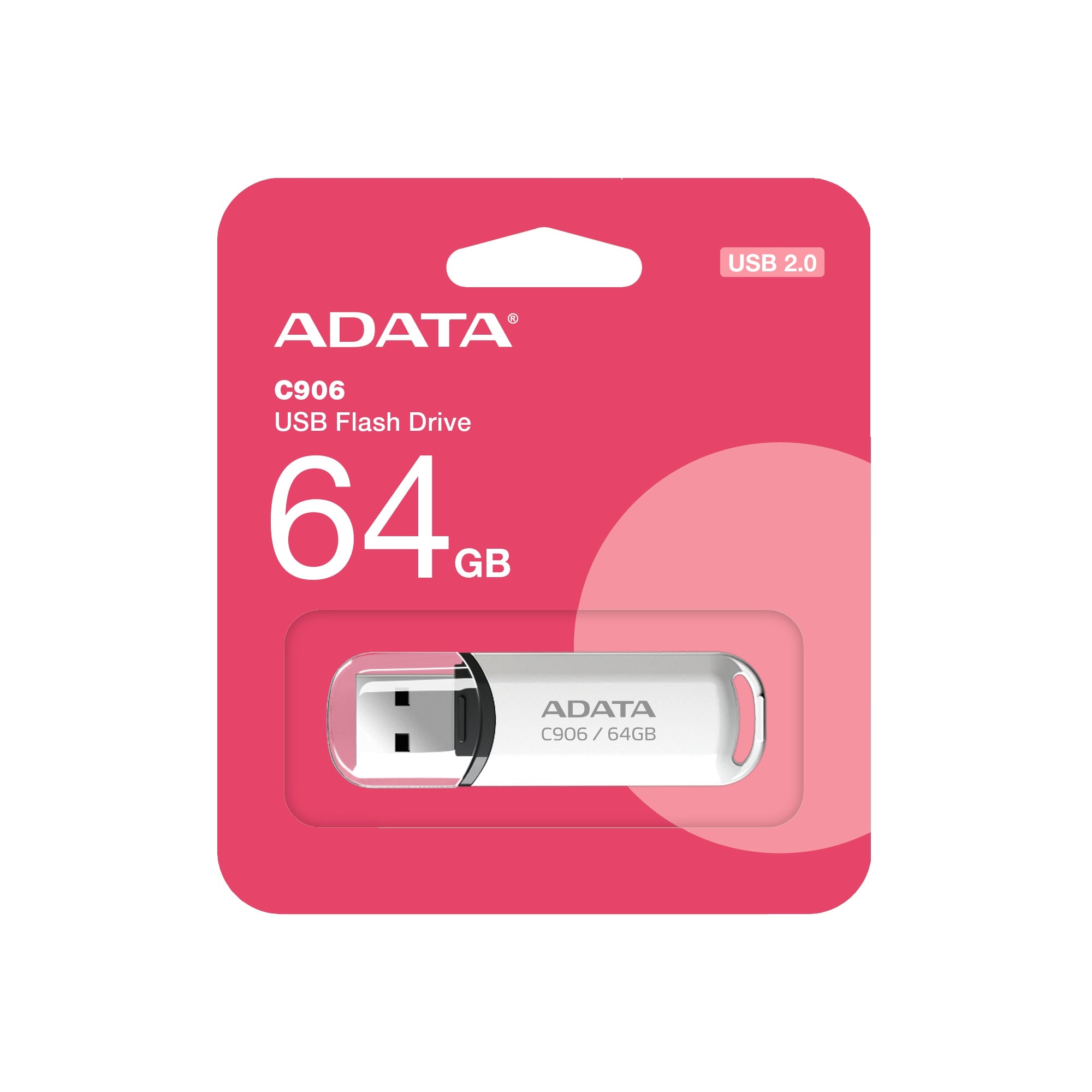 Memoria Usb Adata C906 Blanco 64 Gb