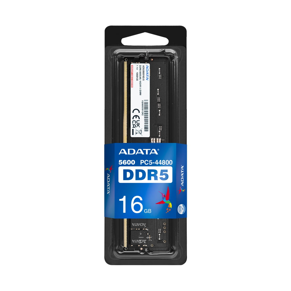 Memoria Ram Adata Ad5U560016G-S Ddr5 16Gb Udimm 5600Mhz. Np.