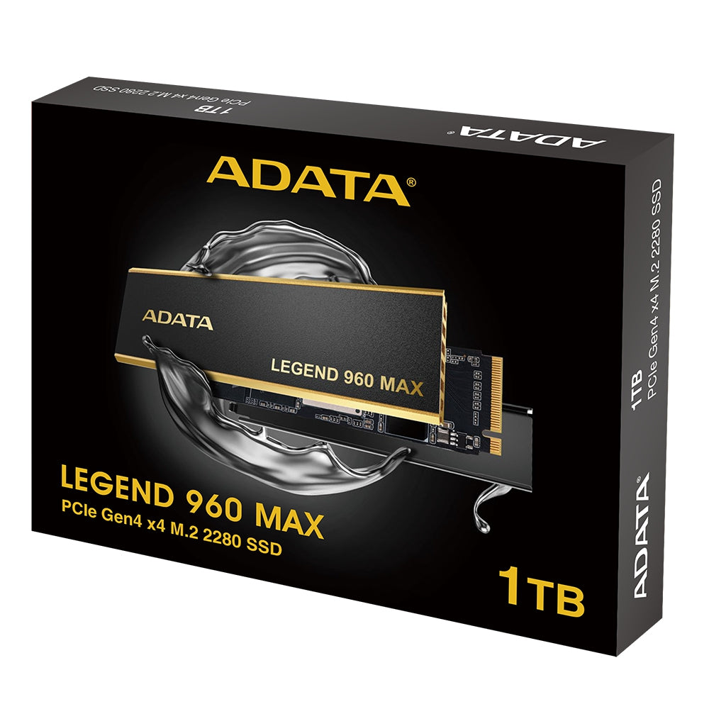 Adata 1Tb Legend 960 Max M 2 Nvme Pcie Gen 4X4 Solid State Disk