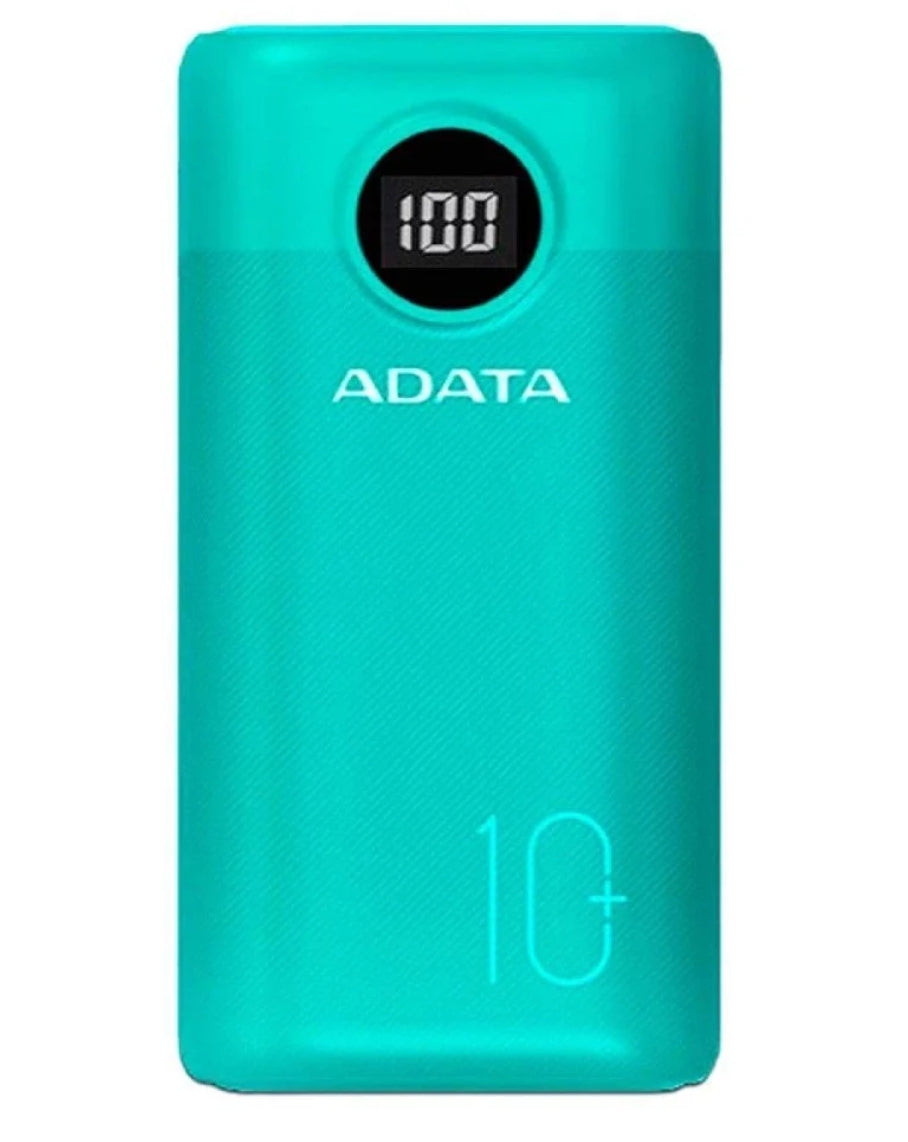 Cargador Portatil Dig Adata P10000Qcd Tipo C Verde (Ap10000Qcd-Dgt-Cgn