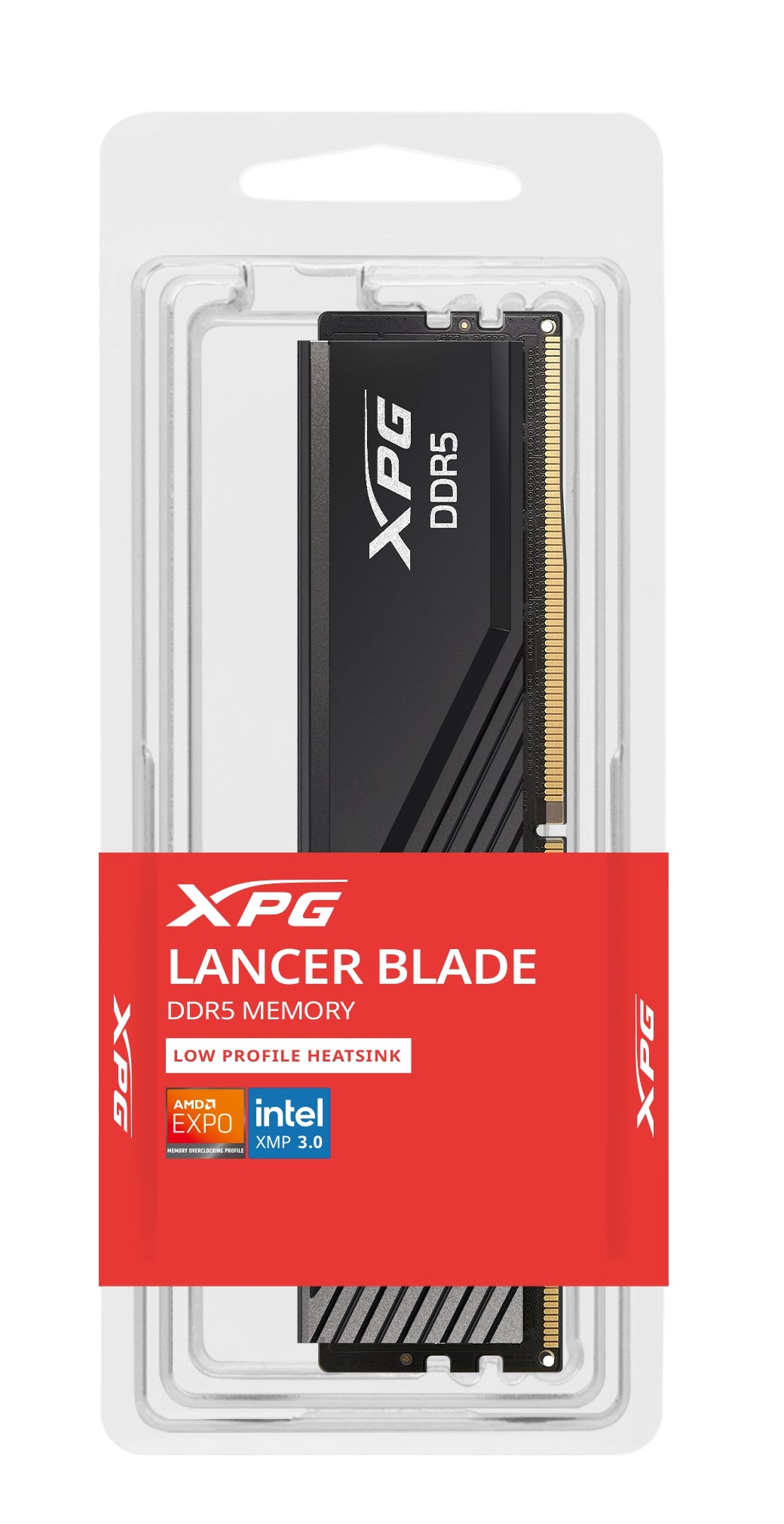 Memoria Xpg Lancer Blade Udimm Ddr5 16Gb Pc5-44800 5600Mhz Cl46 1.1V Con Disipador Negro Pc Gammer/Alto Rendimiento (Ax5U5600C4616G-Slabbk)