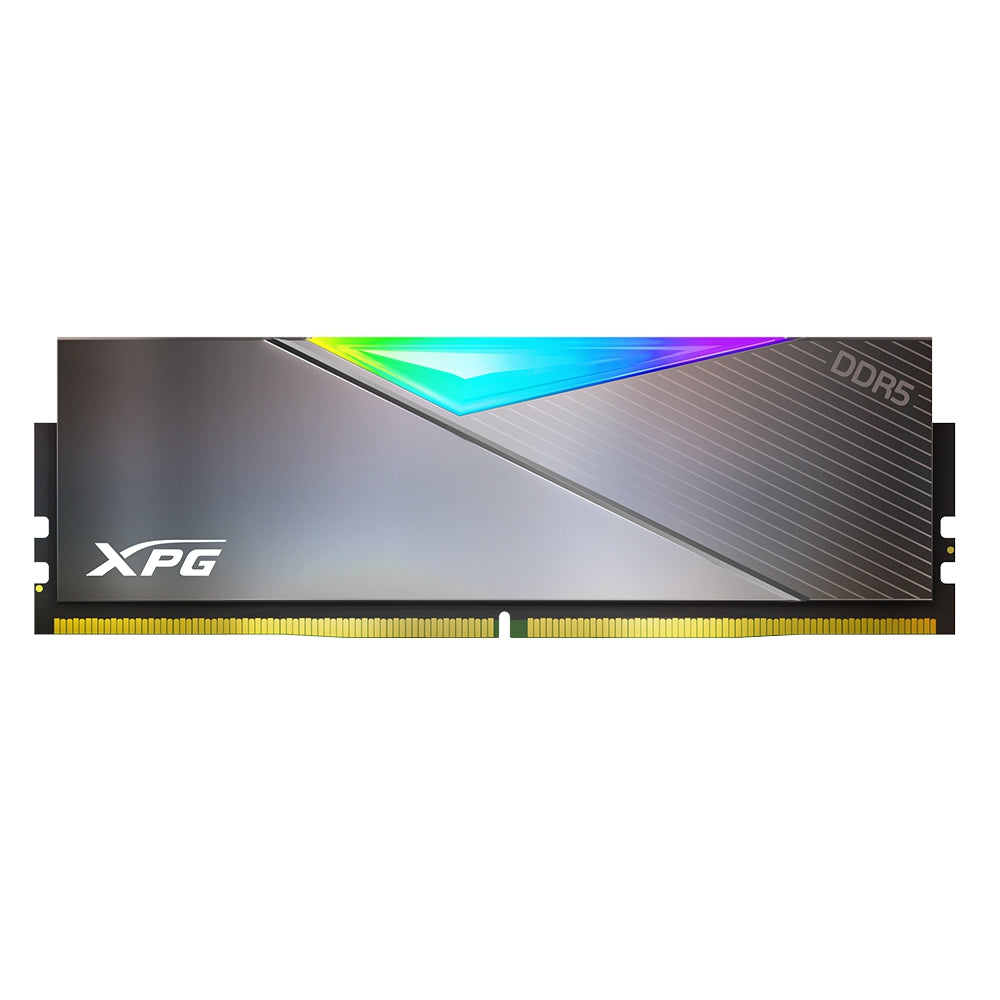 Memoria Adata Udimm Ddr5 32Gb Pc5-41600 6600Mhz Cl32 1.4V Xpg Lancer Rgb Rog Con Disipador Pc/Gamer/Alto Rendimiento (Ax5U6600C3216G-Dclarrog)