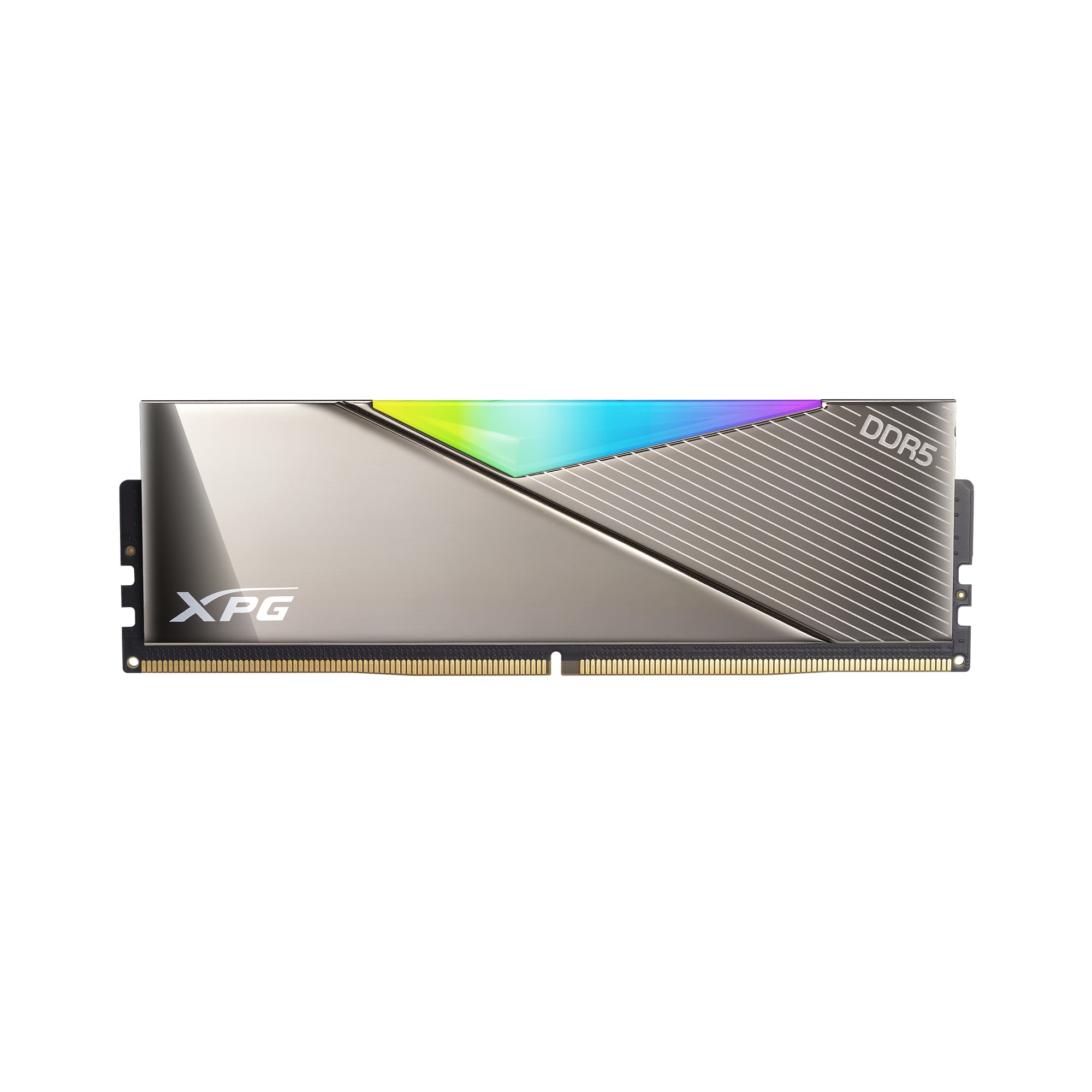 Memoria Xpg Lancer Rog Udimm Ddr5 24G Pc5-57600 7200Mhz Cl34 1.4V Rgb Con Disipador Gris Pc Gammer/Alto Rendimiento (Ax5U7200C3424G-Dclarrog)