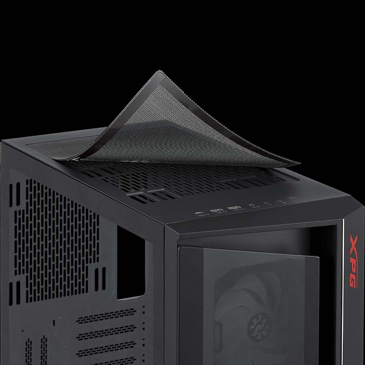 Gabinete Gamer Xpg Cruiserst-Bkcww Adata Media Torre Negro