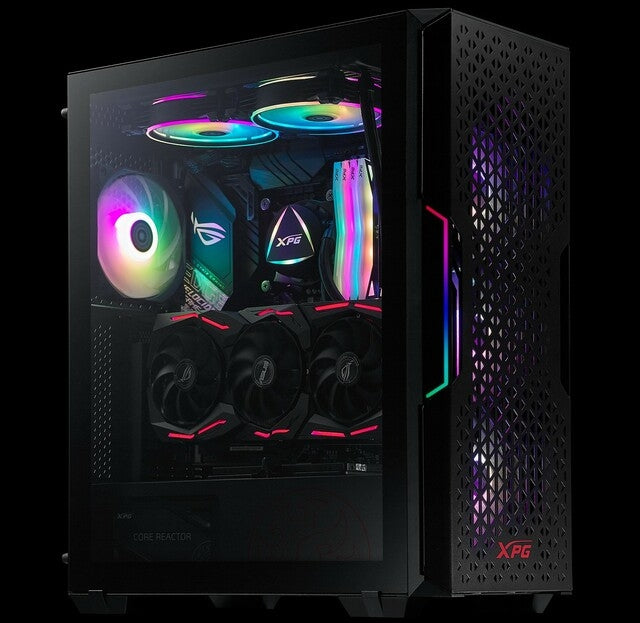 Gabinete Gamer Xpg Starkerair-Bkcww Adata Media Torre Negro