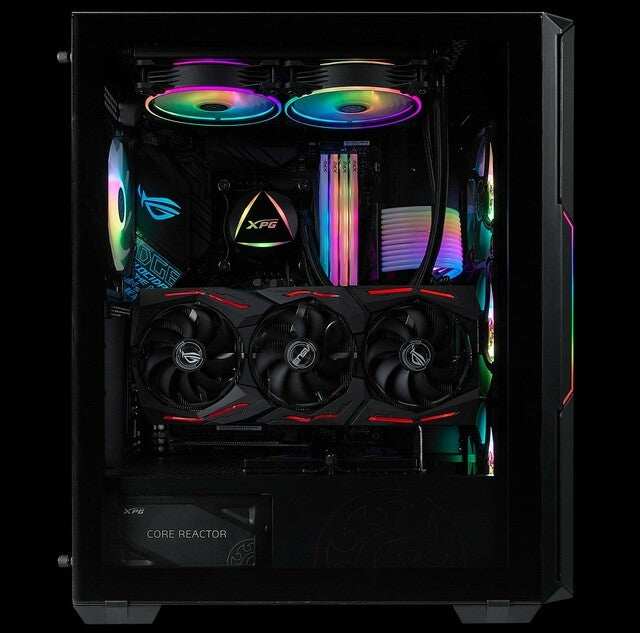 Gabinete Gamer Xpg Starkerair-Bkcww Adata Media Torre Negro