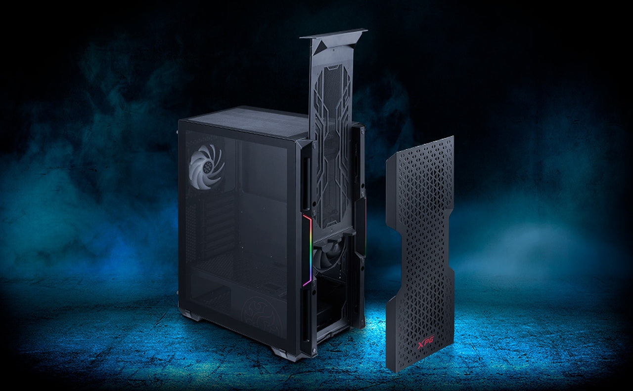 Gabinete Gamer Xpg Starkerair-Bkcww Adata Media Torre Negro