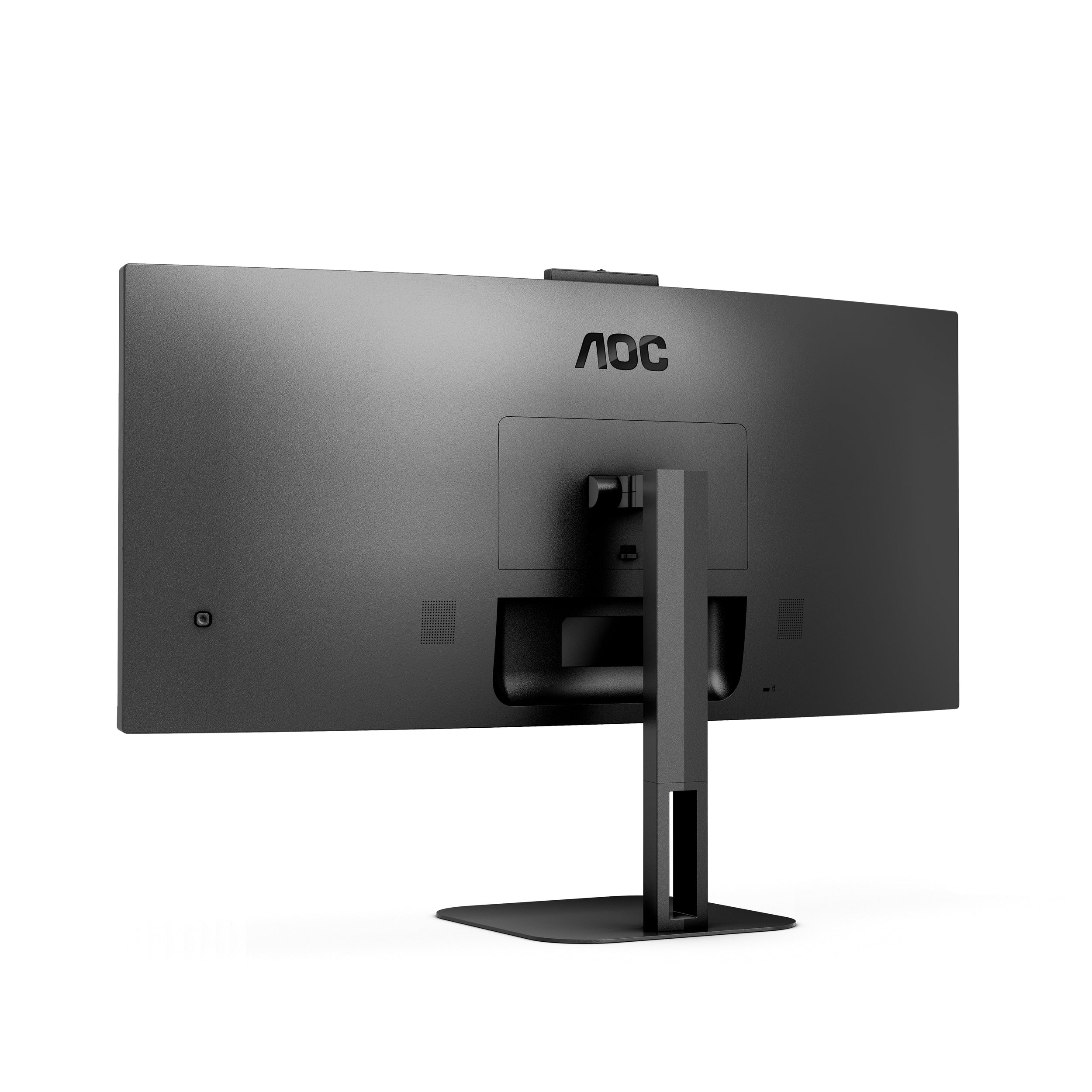 Monitor Curvo Aoc 34 Panel Va / Frecuencia 100Hz / T.D.R  4 Ms / Flicker Free / Low Blue Light / Color Negro/ Hdmi / Vga / Displayport / Aspecto 21:9 / Resolucion 3440 X 1440 / Brillo 300 Cd/M2