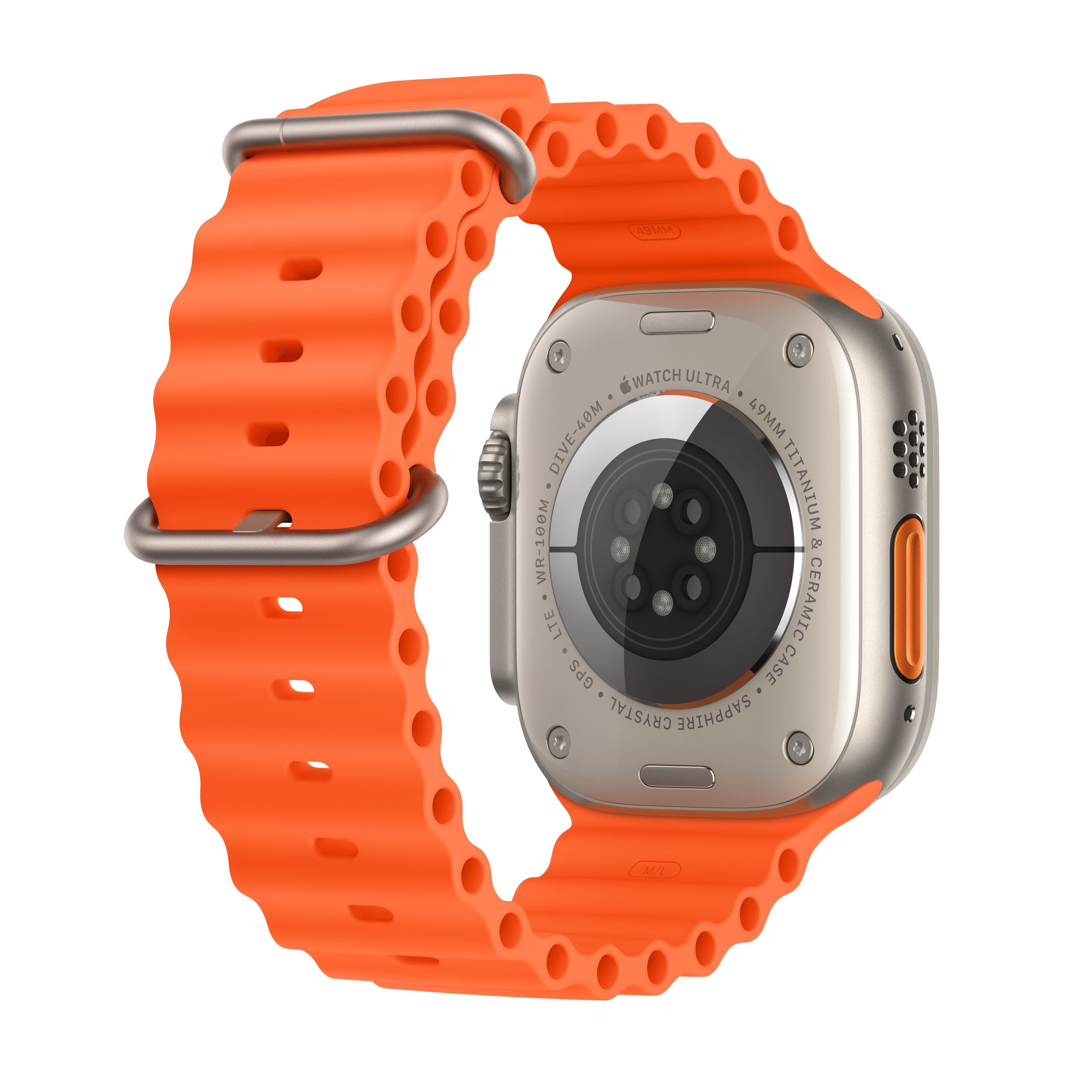 Watch Ultra2 Gps  Cellular Titanio 49 Mm Ocean Naranja