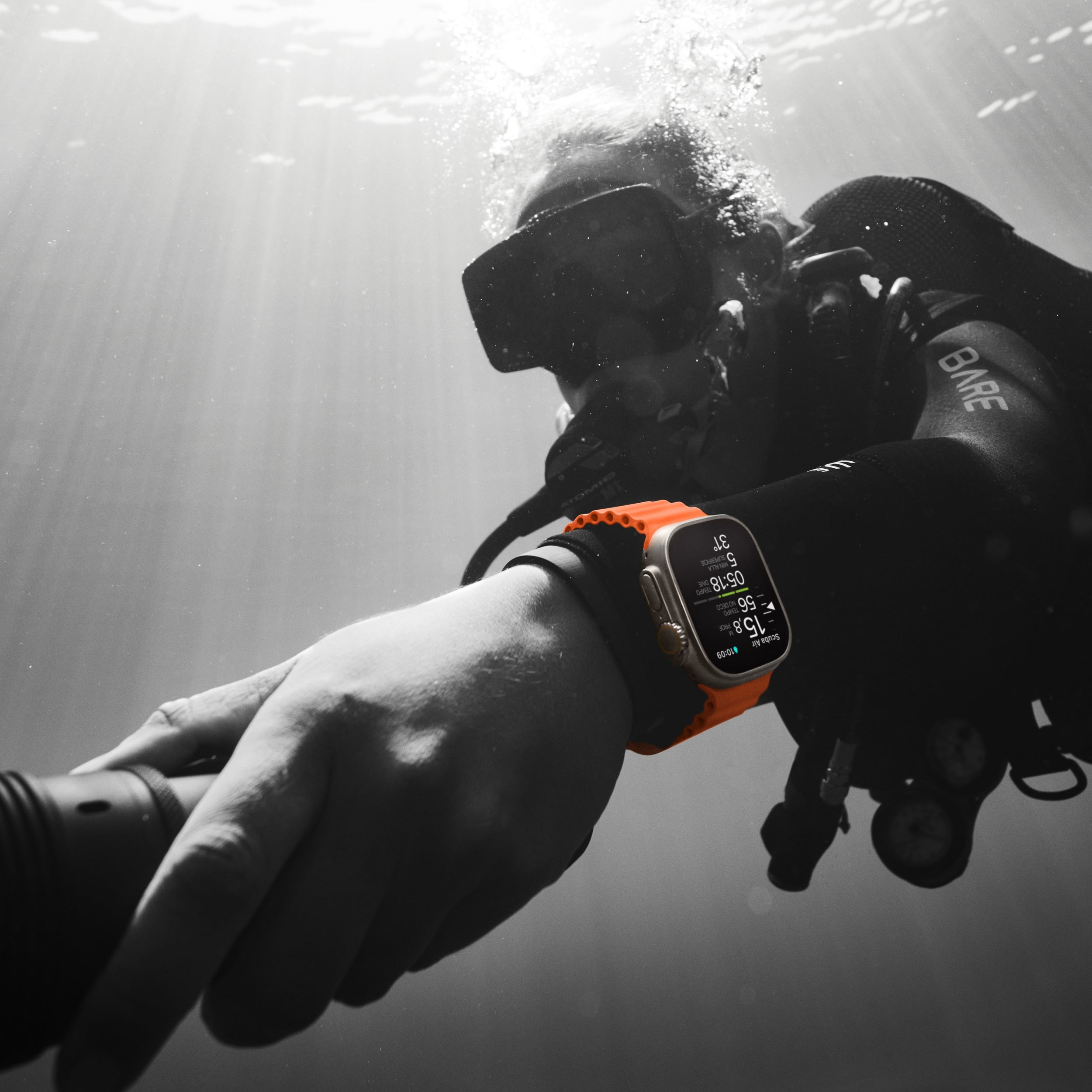 Watch Ultra2 Gps  Cellular Titanio 49 Mm Ocean Naranja