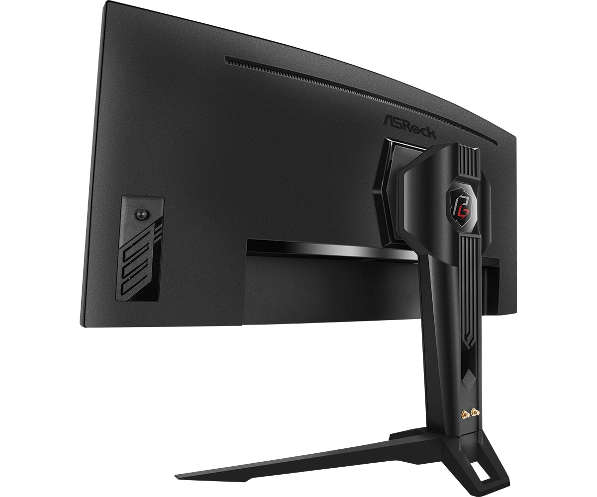 Monitor Gamer Asrock Phantom Gaming 34 Curvo/ Wqhd(3440X1440)1500R Va Display/165 Hz/1Ms(Mprt)/2 X Hdmi 2.0/1 Displayport 1.4/Antena Wifi/Amd Freesyn Premium/Vesa Displayhdr 400