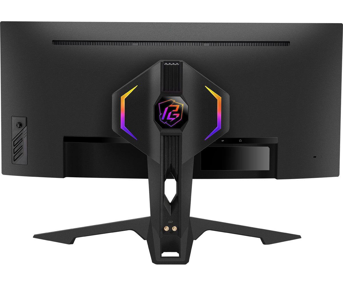 Monitor Gamer Asrock Phantom Gaming 34 Curvo Rgb/ Wqhd(3440X1440)1500R/165 Hz/1Ms(Mprt)/2 X Hdmi 2.0/1 Displayport 1.4/Policromo Rgb/Antena Wifi/Amd Freesyn Premium/Vesa Displayhdr 400/1 Usb C Para P