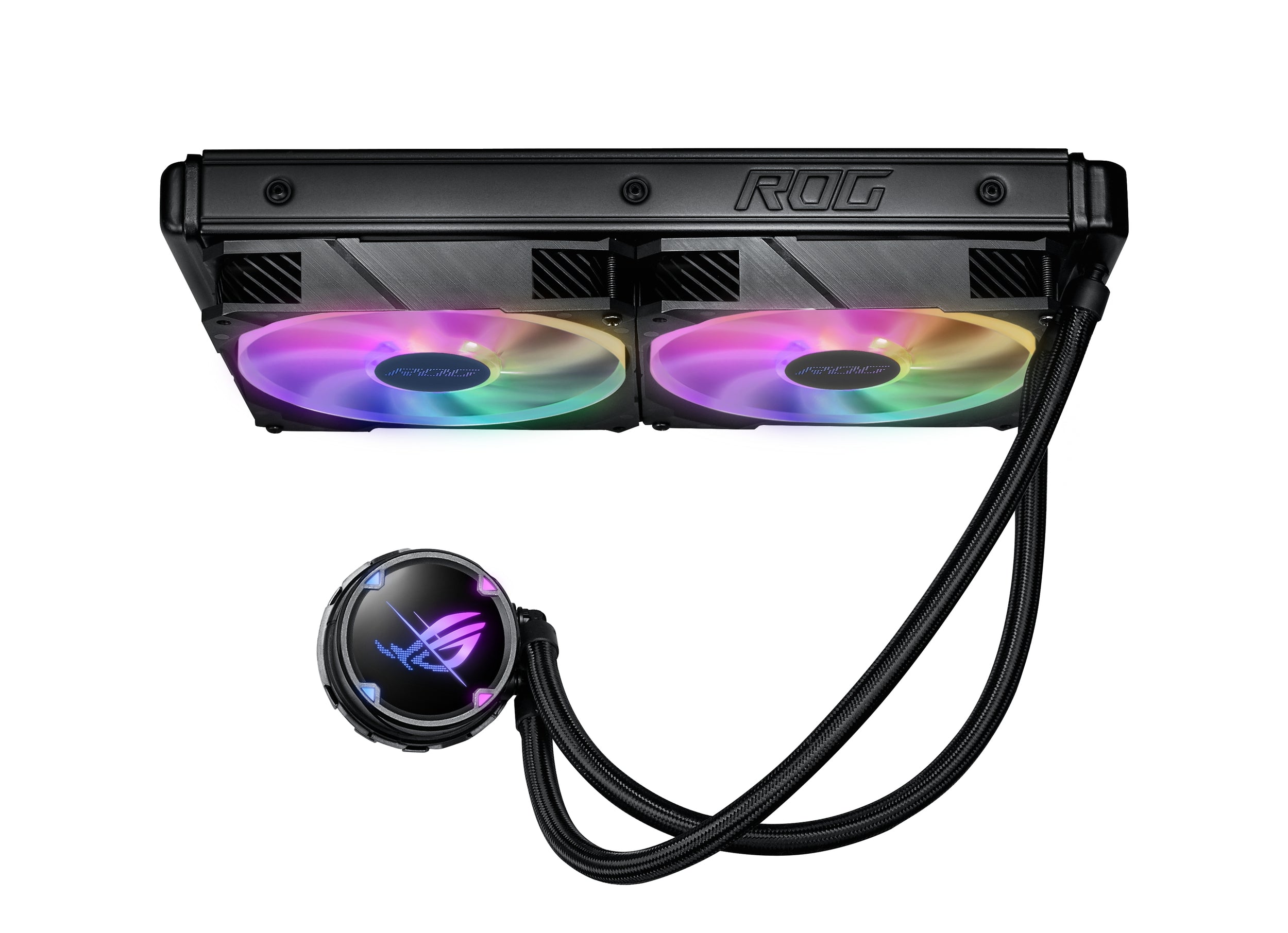 Enfriamiento Liquido Asus Rog Strix Lc Ii 280 Argb Bloque De Agua